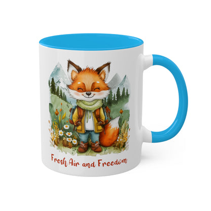 Fox Hiker Mug