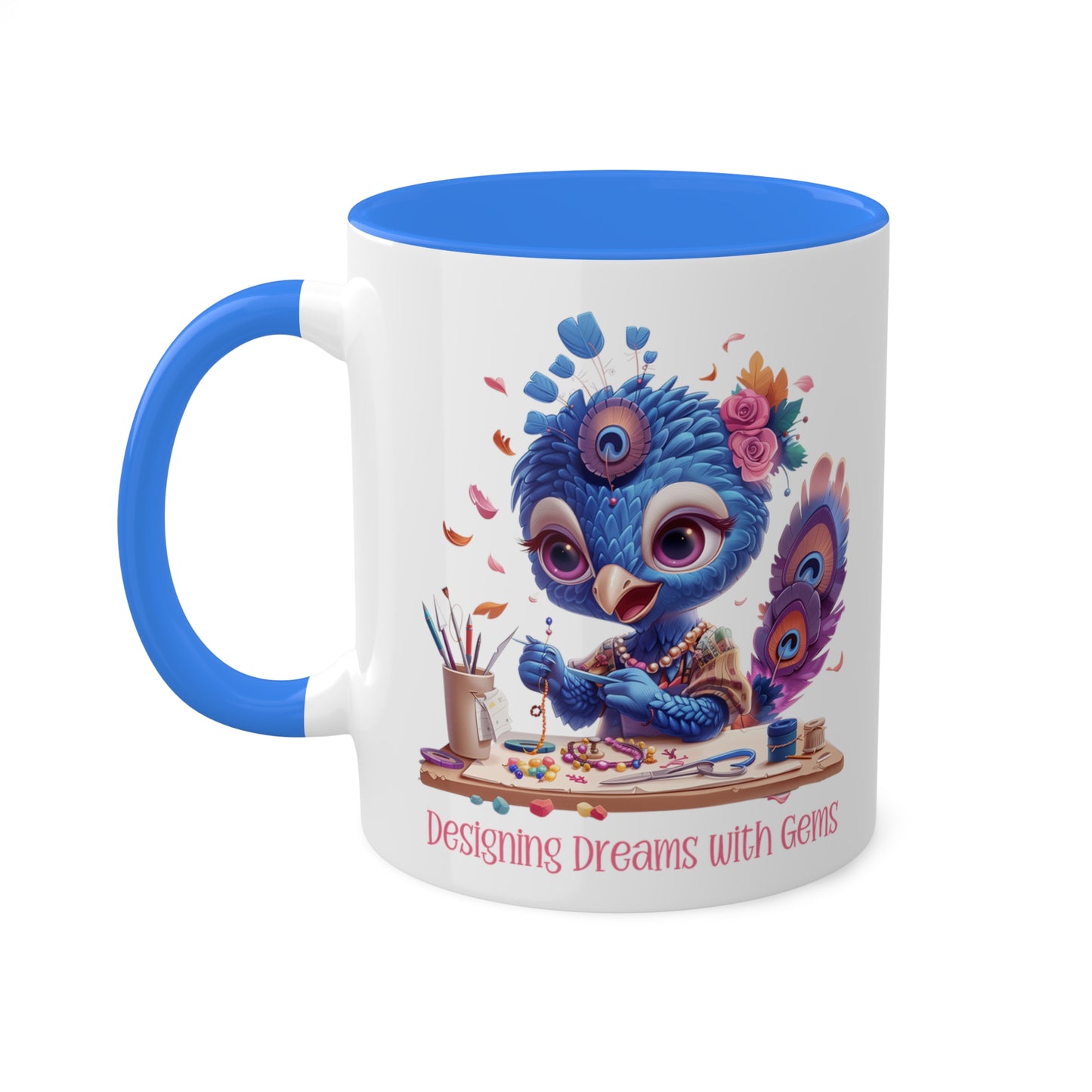 Peacock Jewlery Maker Mug