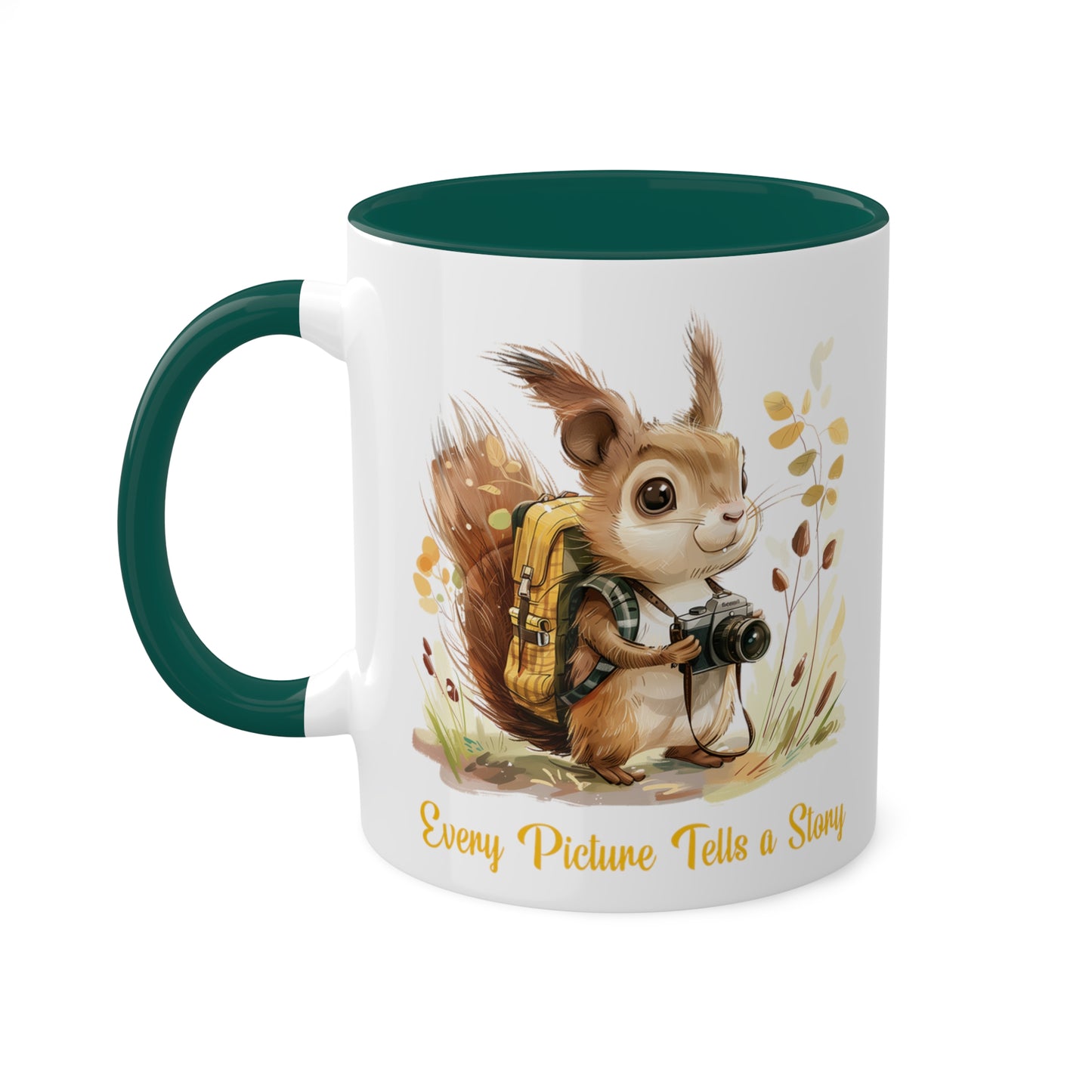 Squirrel Photographer Mug