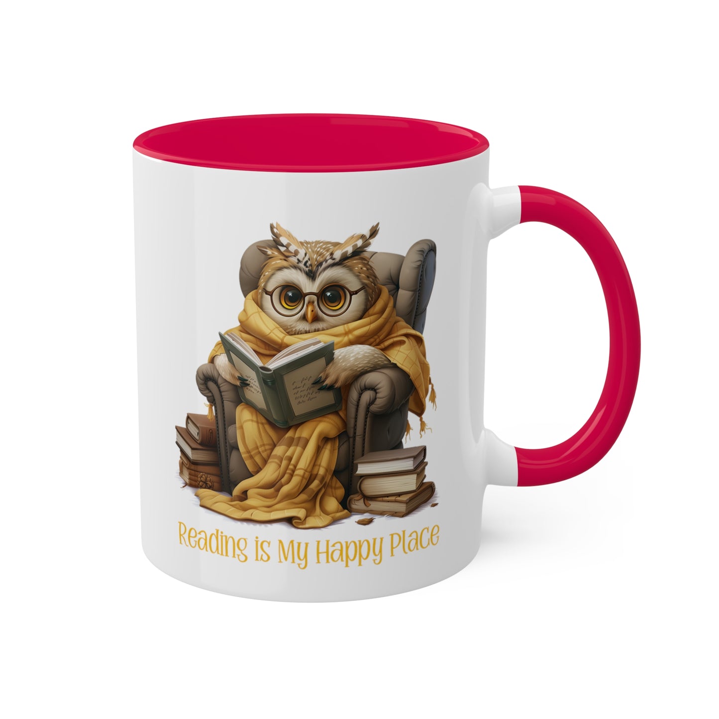 Owl Reading Mug