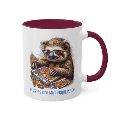 Sloth Puzzler Mug