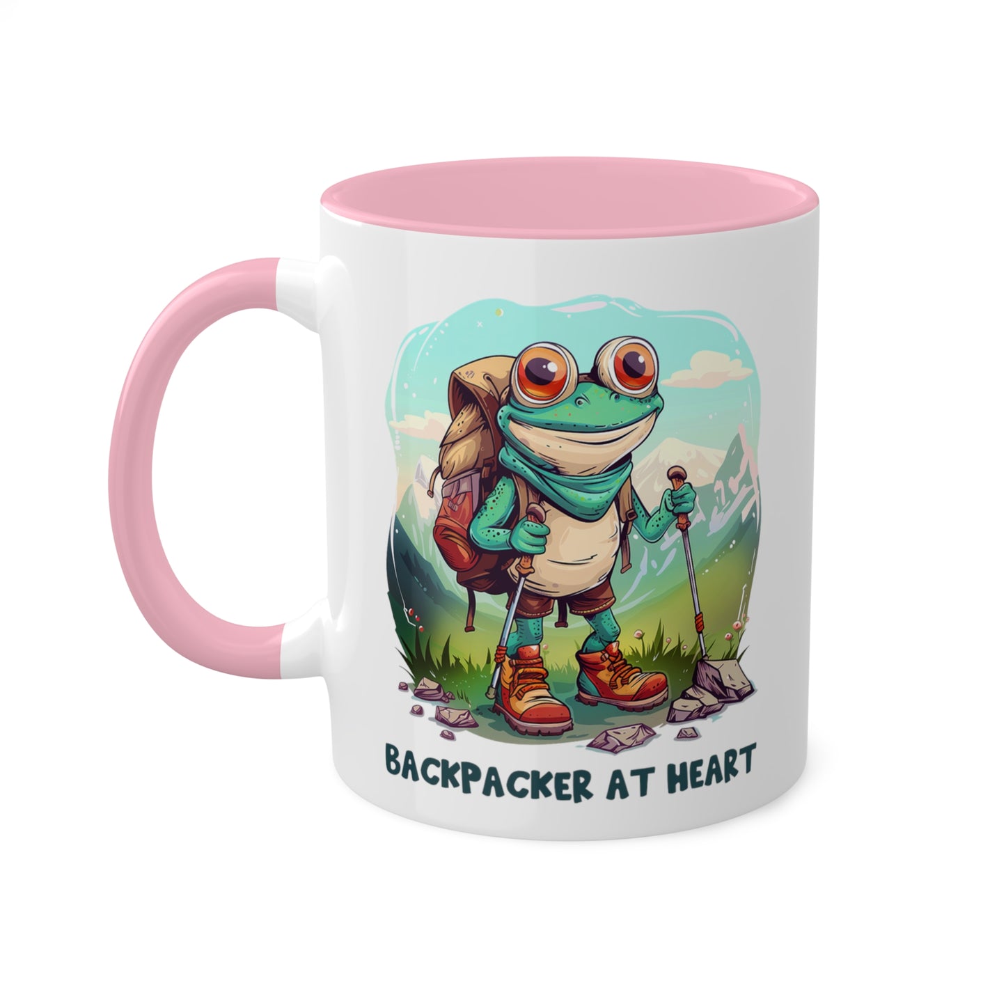 Frog Backpacker Mug