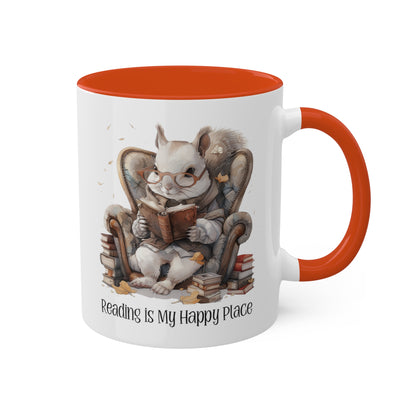 Squirrel Reading Mug