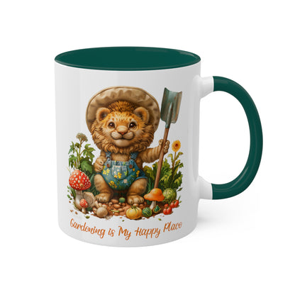 Lion Gardener Mug