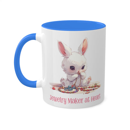 Bunny Rabbit Jewelry Maker Mug