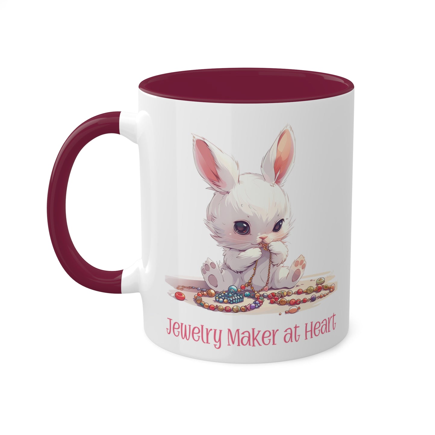 Bunny Rabbit Jewelry Maker Mug