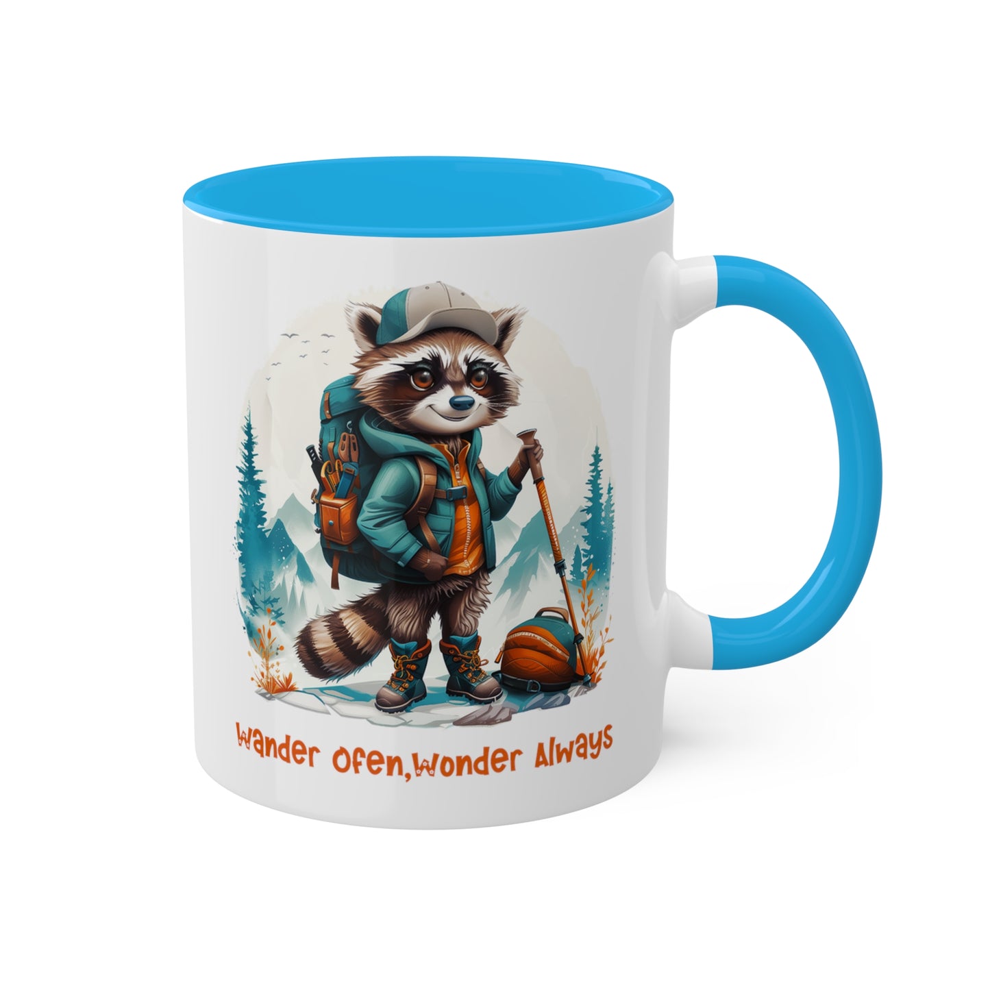 Raccoon Backpacker Mug