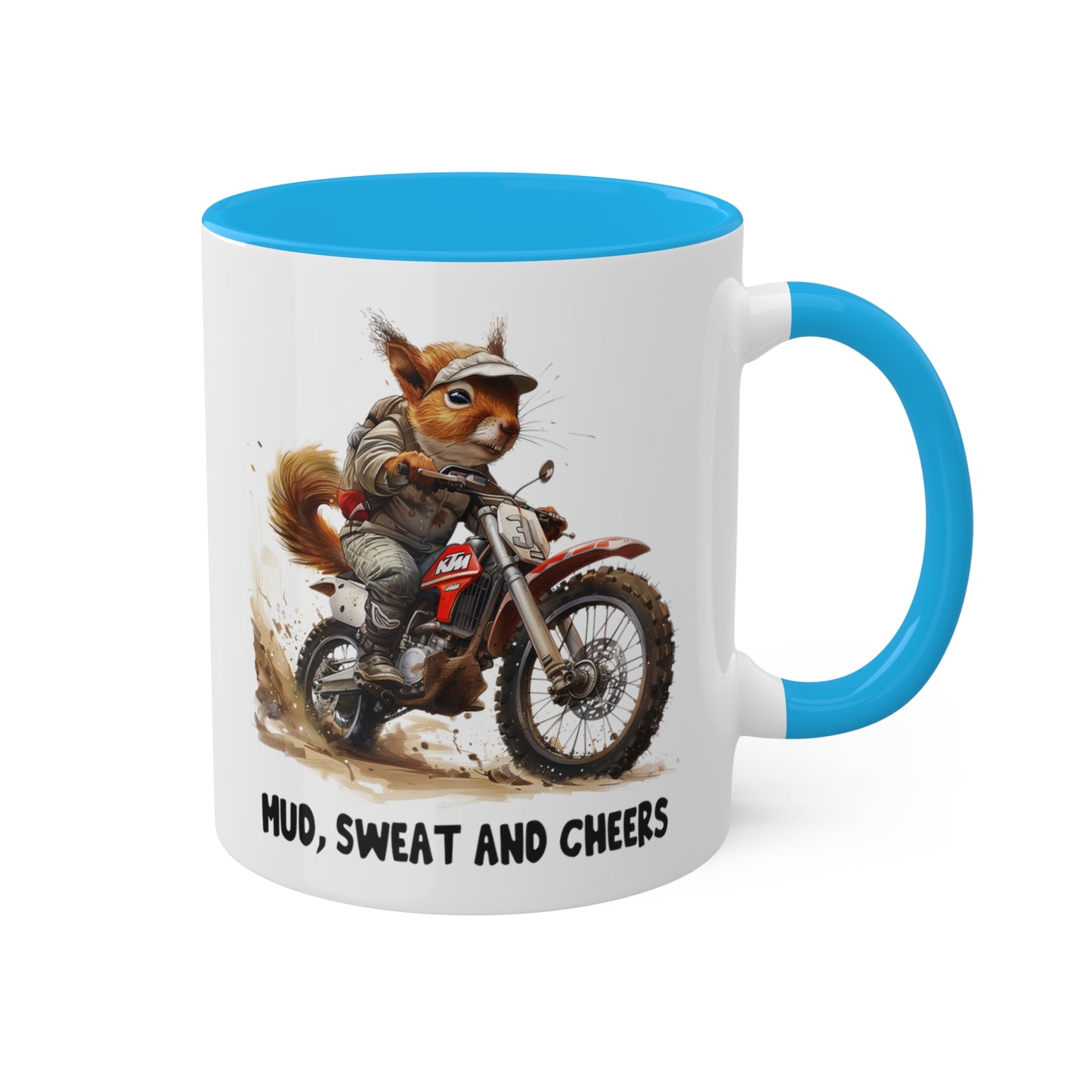 Squirrel Dirt Biker Mug