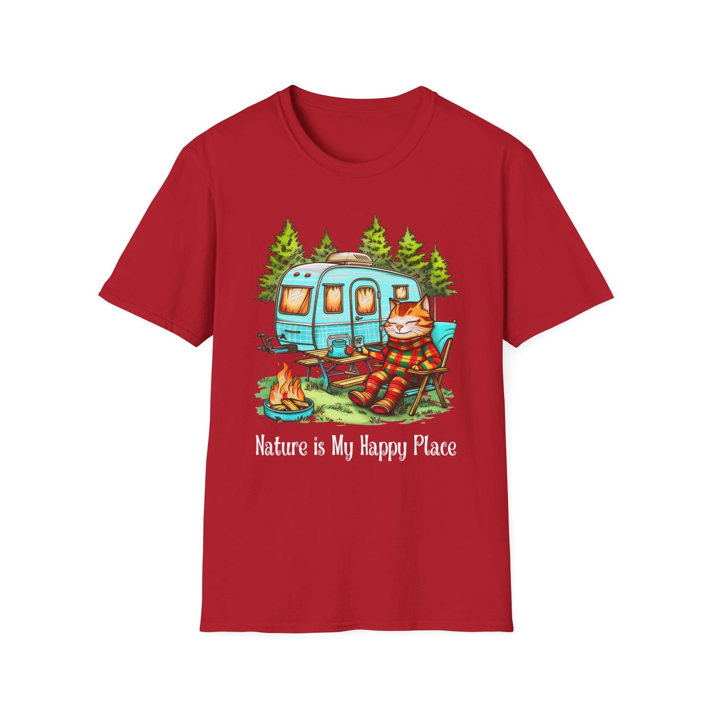 Cat Camper Softstyle T-Shirt