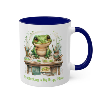 Frog Scrapbooker Mug