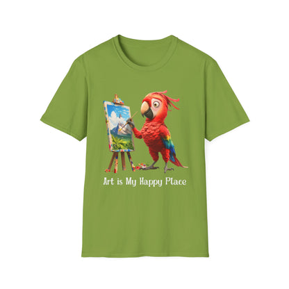 Parrot Artist Softstyle T-Shirt