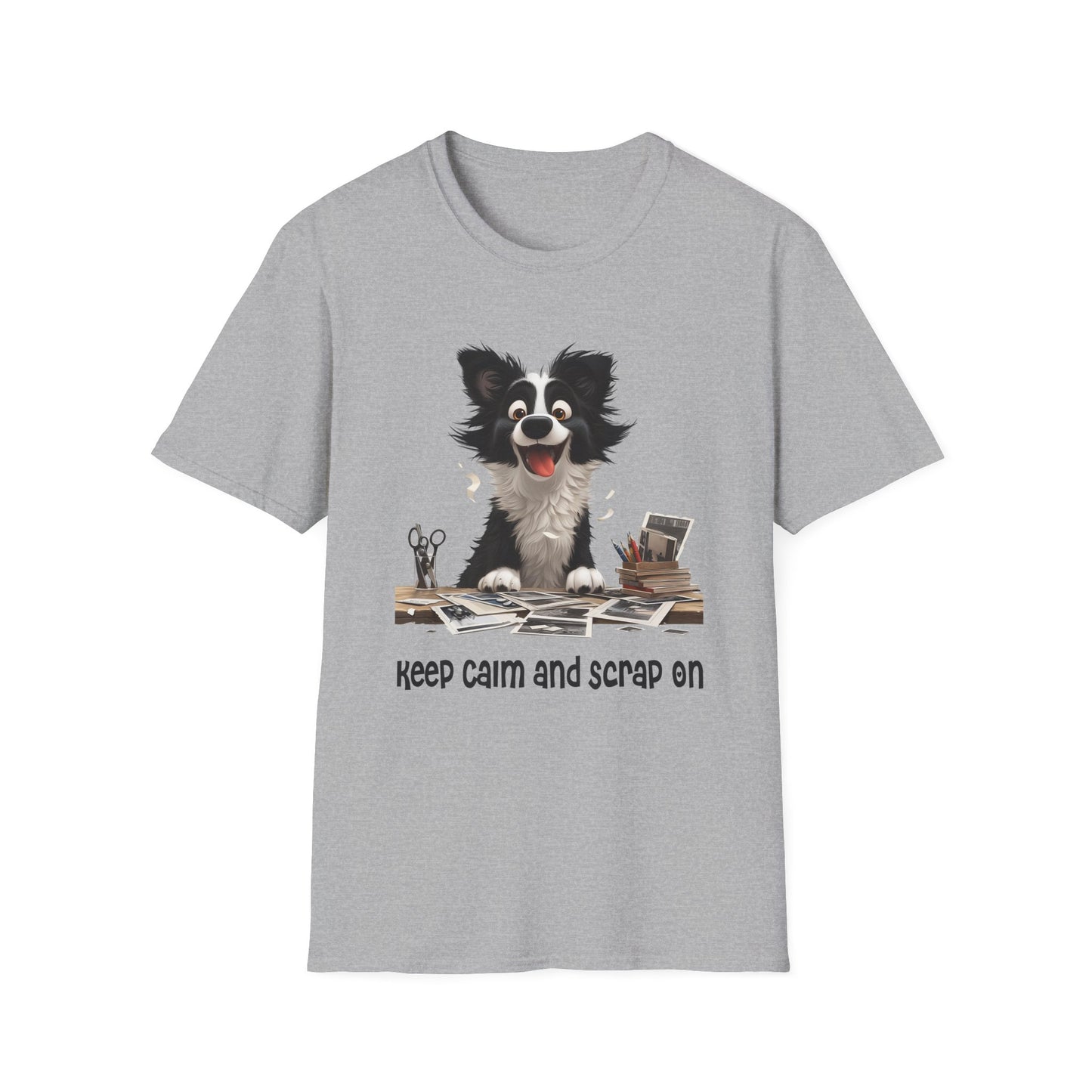 Dog Scrapbooker Softstyle T-Shirt