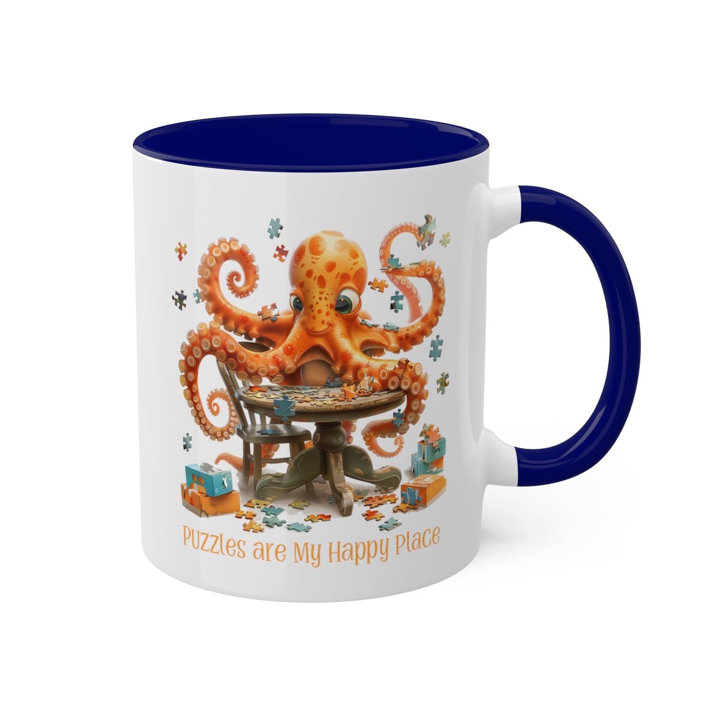 Octopus Puzzler Mug