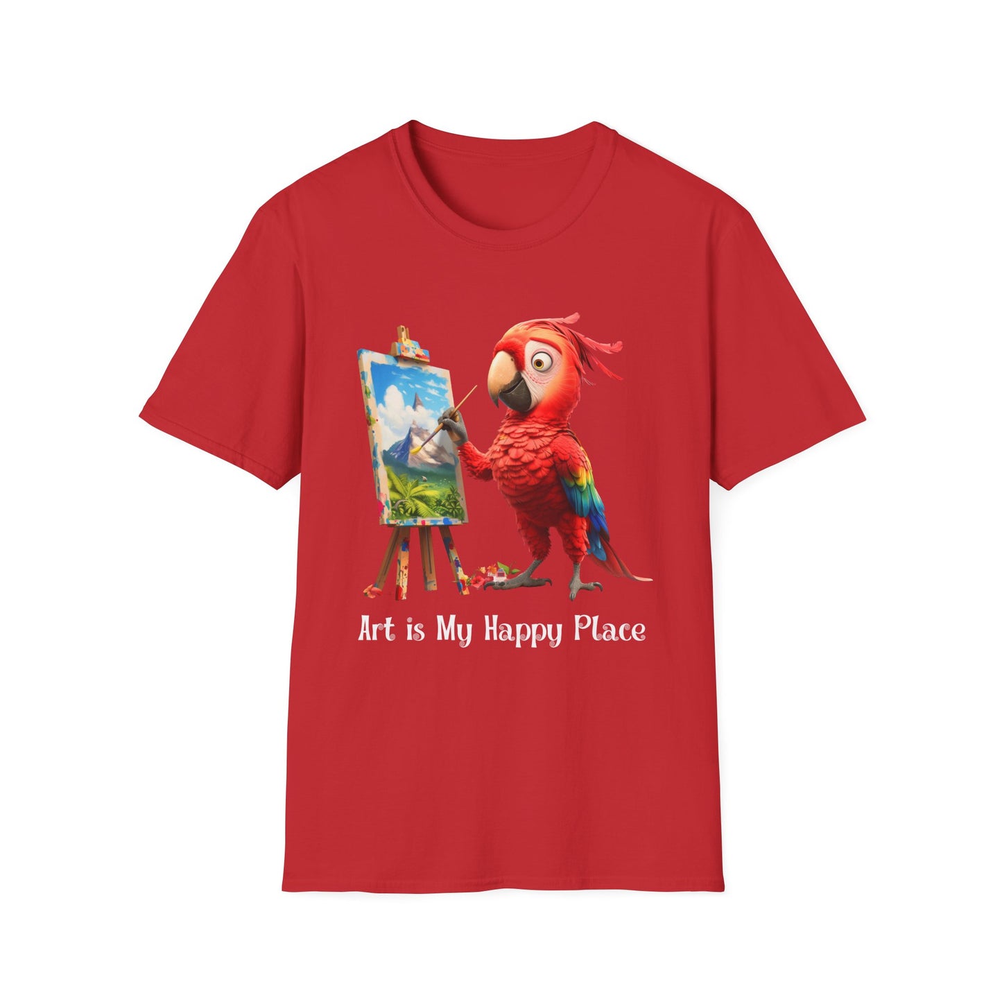 Parrot Artist Softstyle T-Shirt