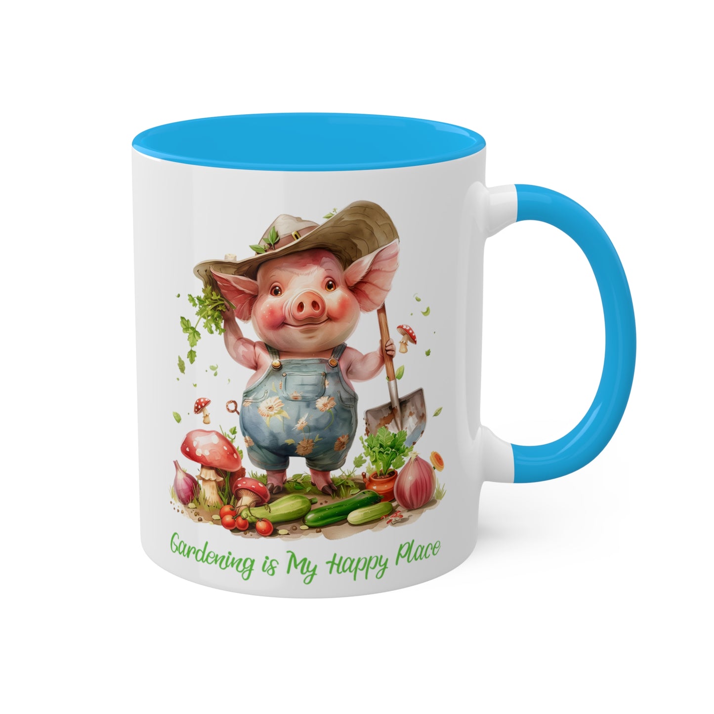 Pig Gardener Mug