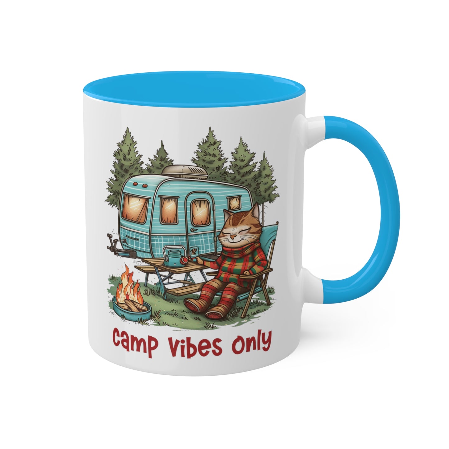 Cat Camper Mug