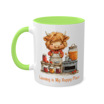 Highland Cow Canner Mug