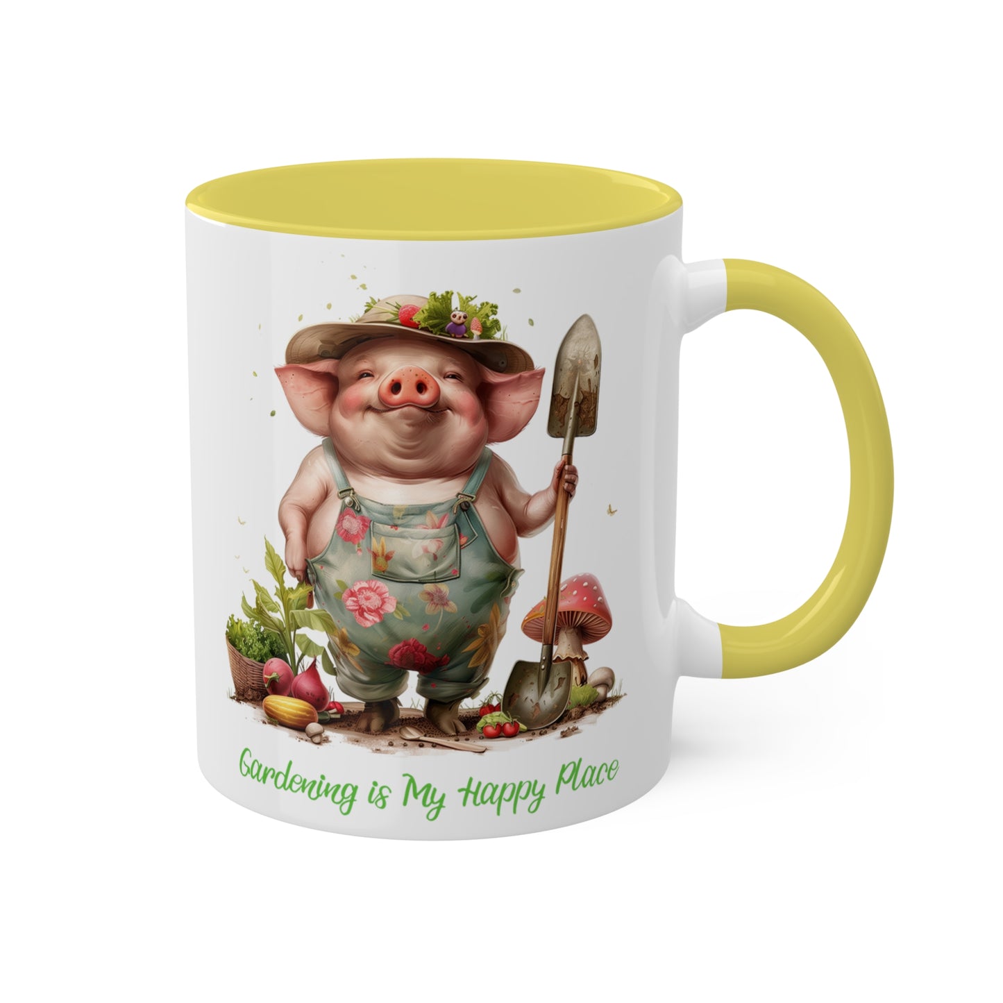 Pig Gardener Mug