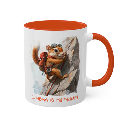 Squirrel Rock Climber Mug