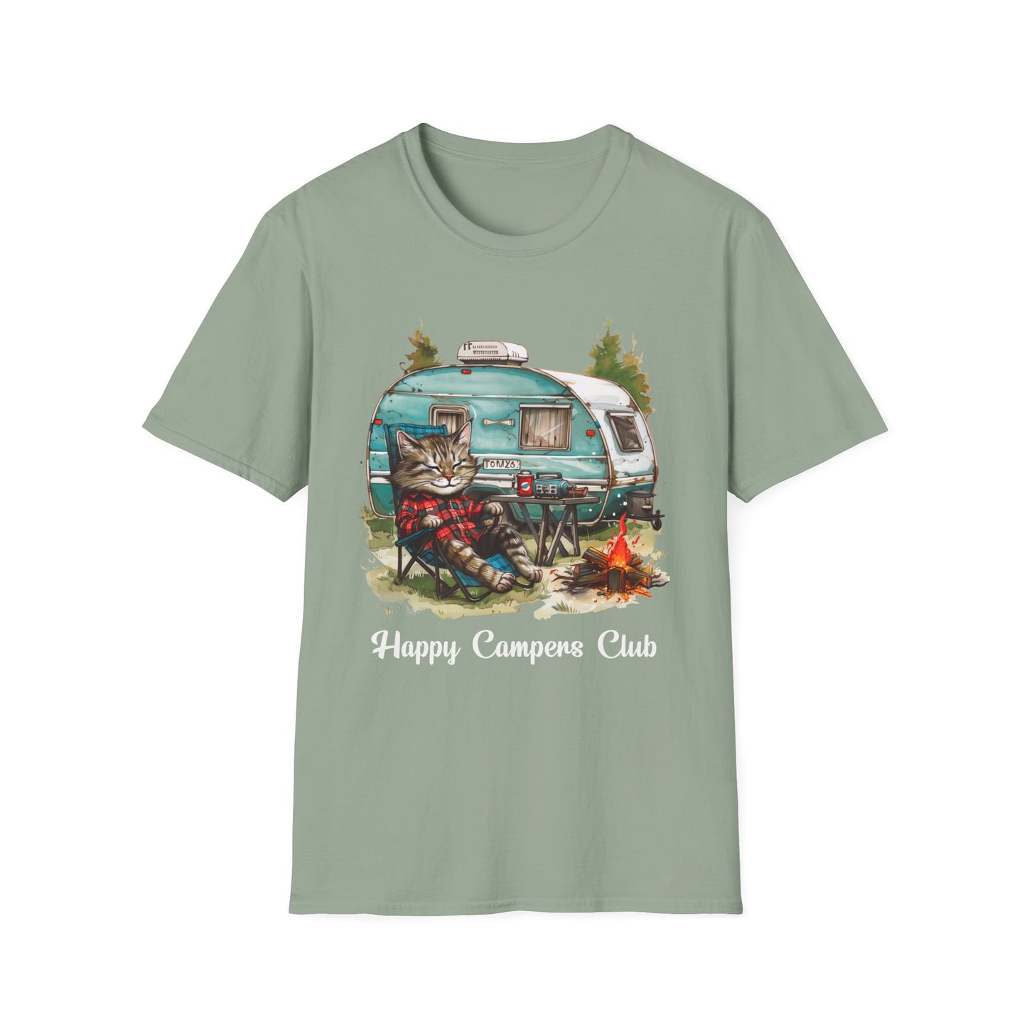 Cat Camper Softstyle T-Shirt