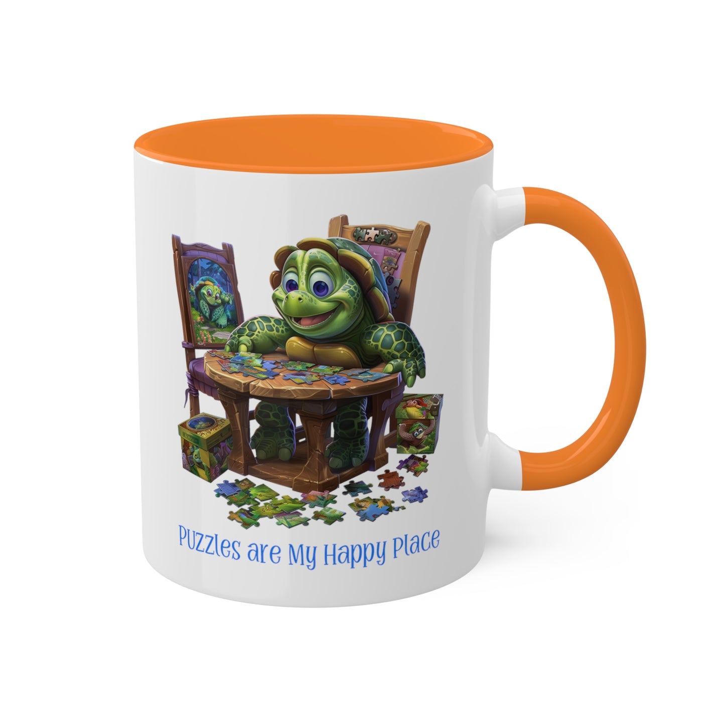 Turtle Puzzler Mug