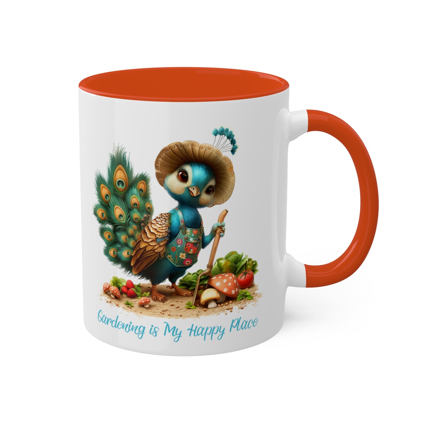 Peacock Gardener Mug