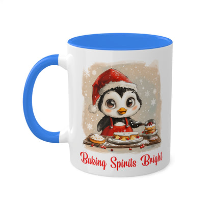 Penguin Christmas Baker Mug