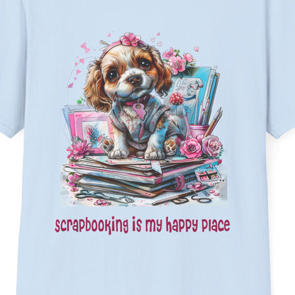 Dog Scrapbooking Softstyle T-Shirt