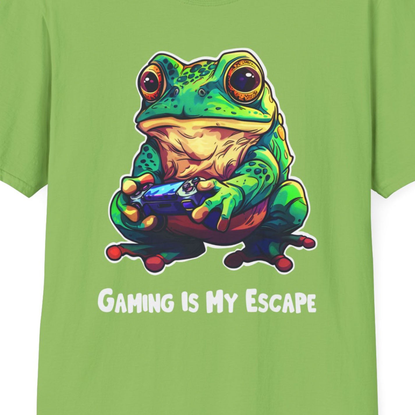 Frog Gamer Unisex Softstyle T-Shirt