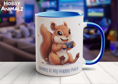 Squirrel Gamer Mug