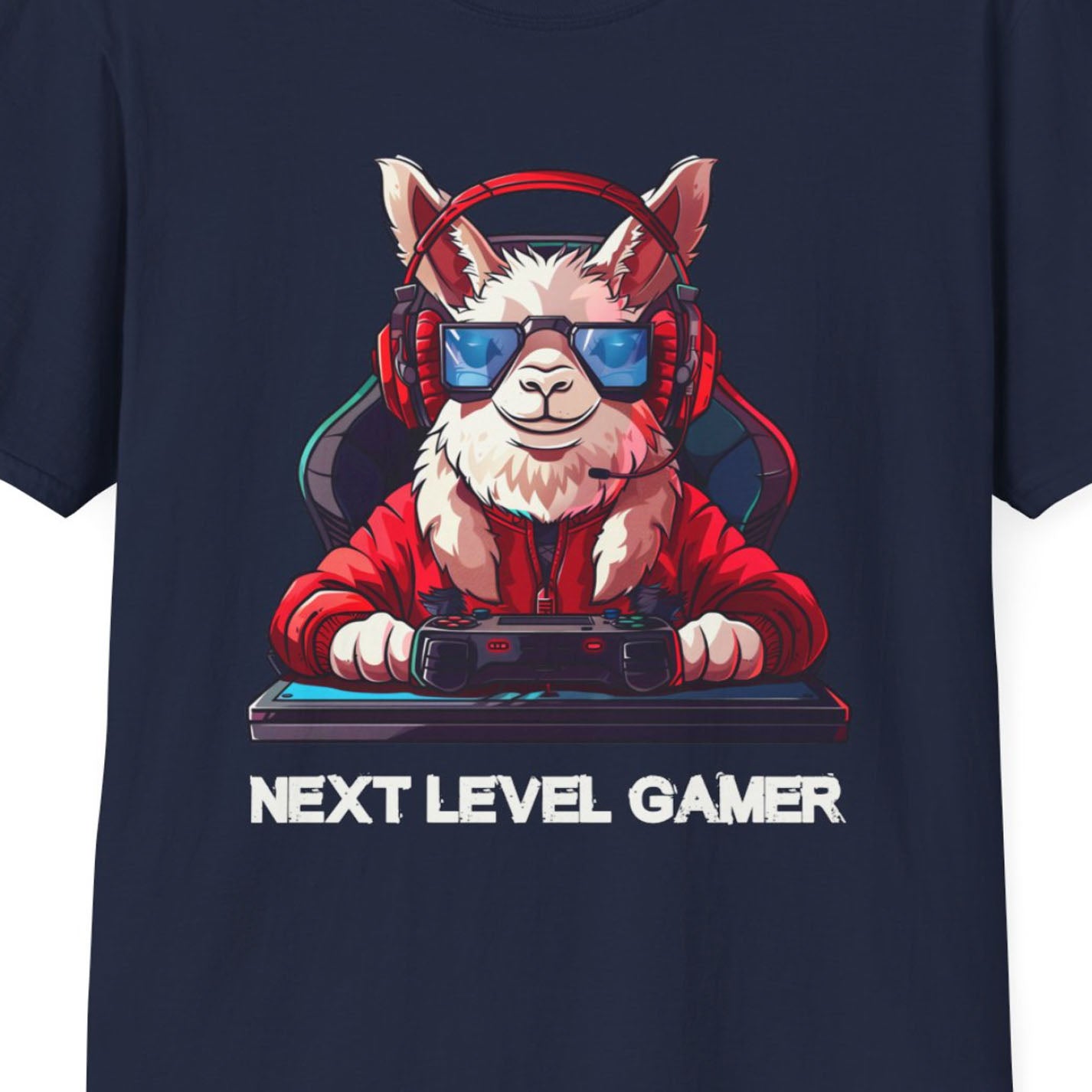 Llama Gamer Softstyle T-Shirt