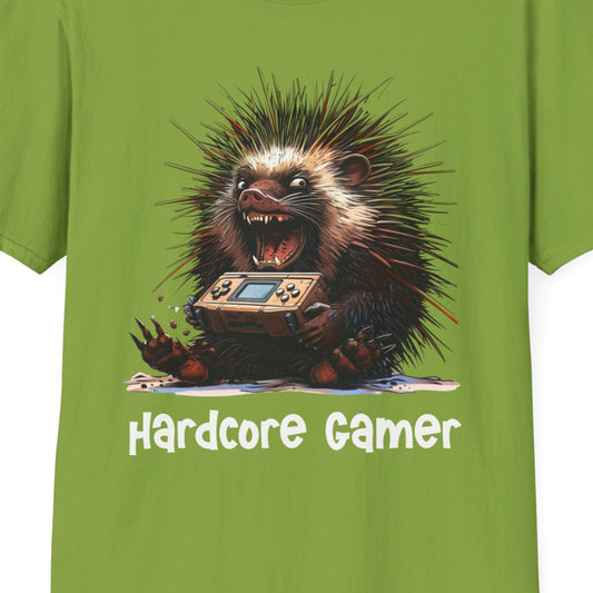 Porcupine Gamer Unisex Softstyle T-Shirt