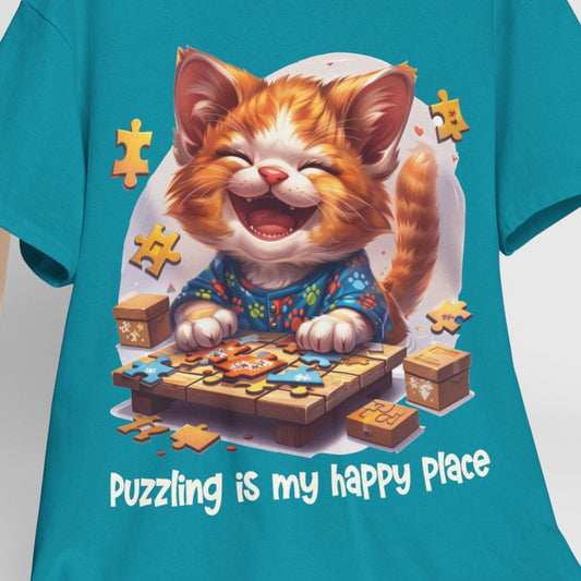 Cat Puzzler Tee