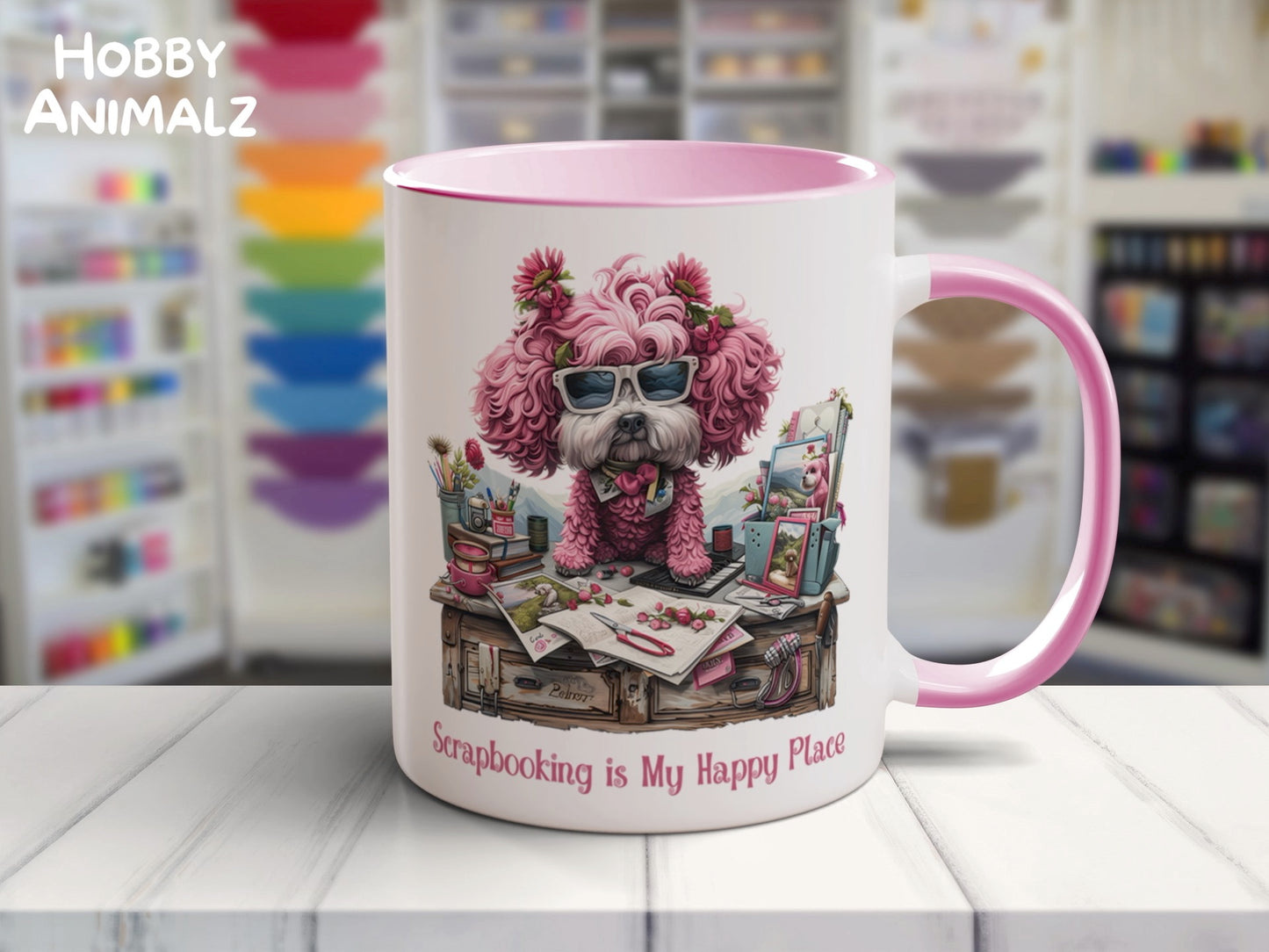 Dog Scrapbooker Mug