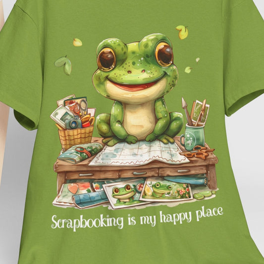 Frog Scrapbooker Tee