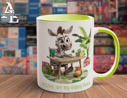 Zebra Puzzler Mug