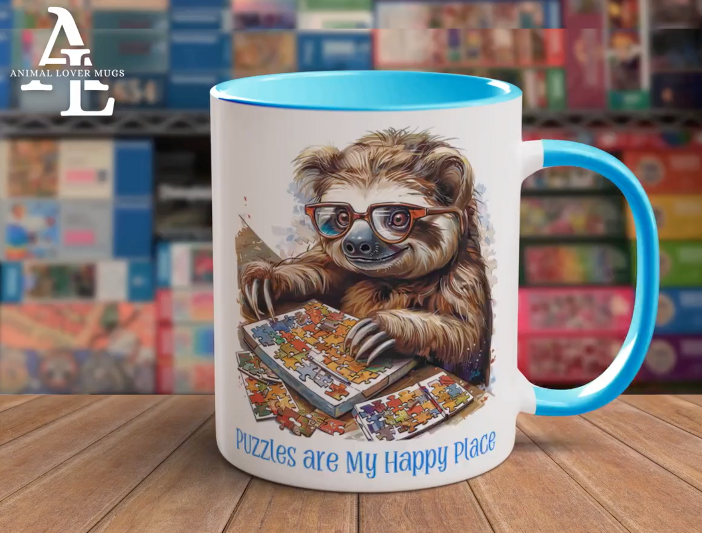 Sloth Puzzler Mug