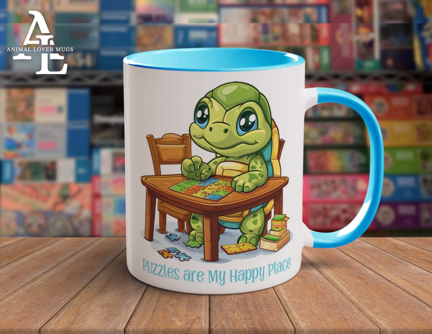 Turtle Puzzler Mug