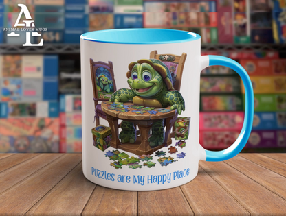 Turtle Puzzler Mug