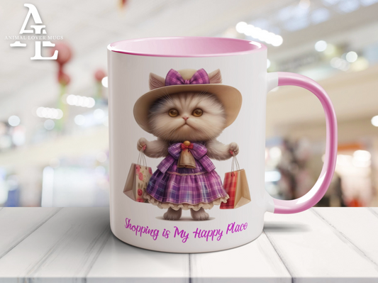 Cat Shopping Mug