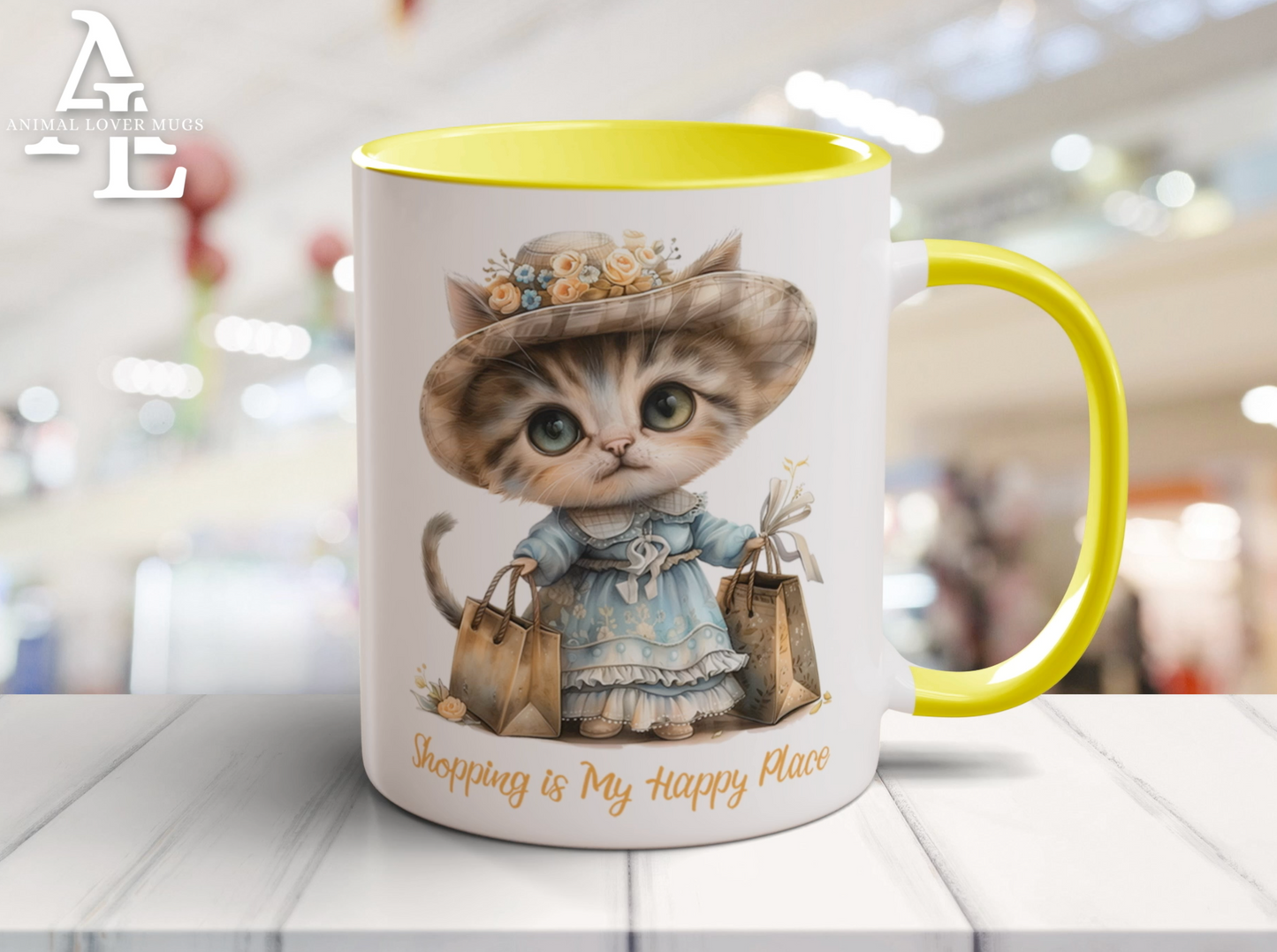 Cat Shopping Mug