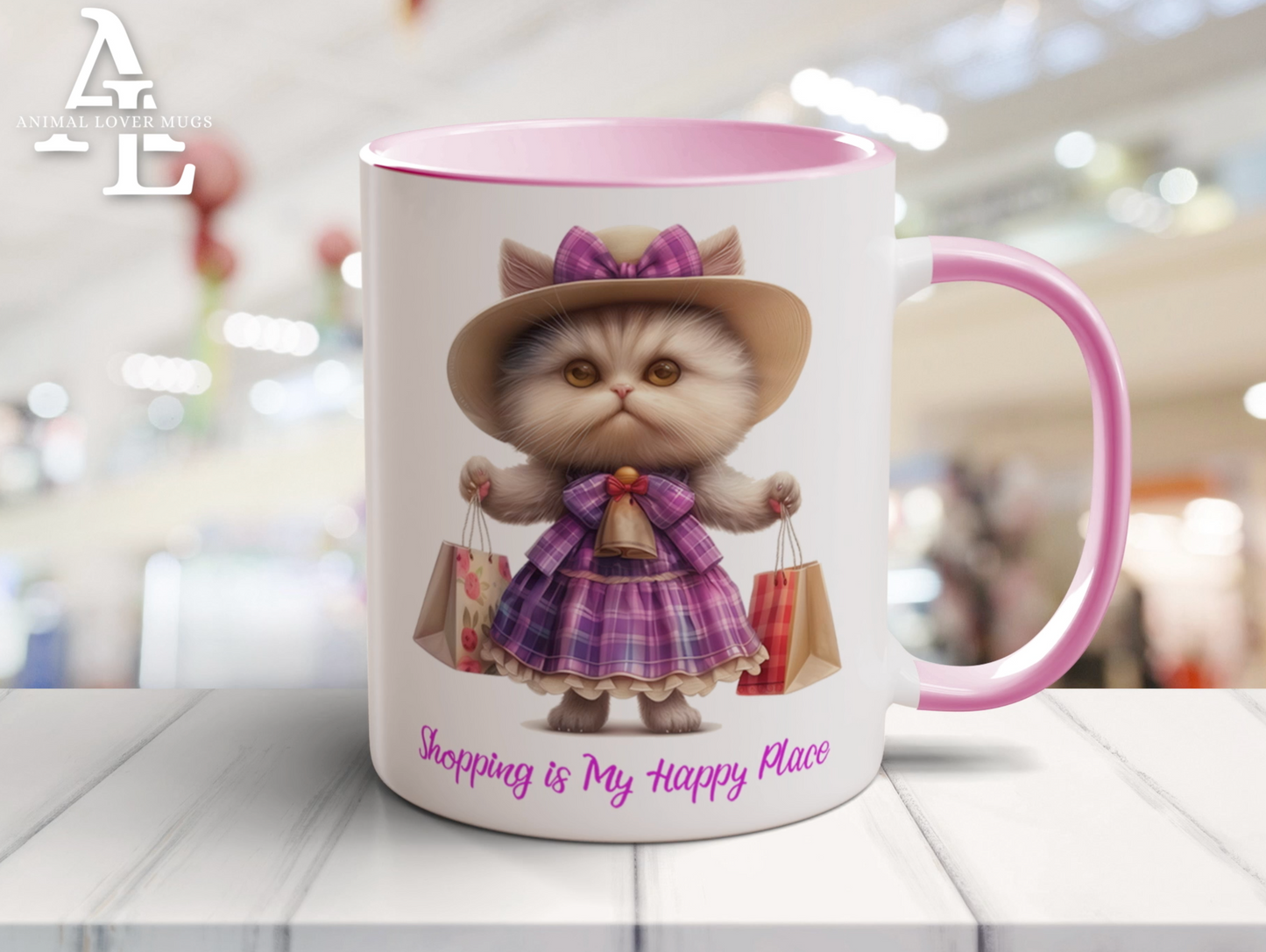 Cat Shopping Mug