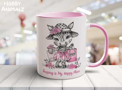 Zebra Shopper Mug