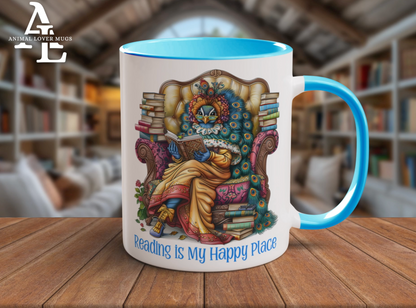 Peacock Reading Mug