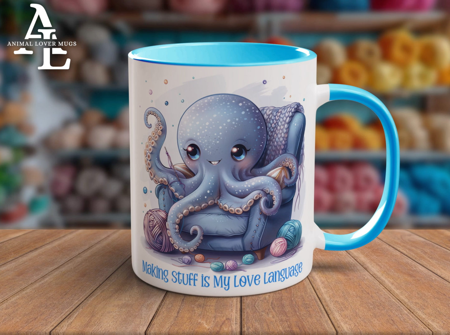 Octopus Crocheter Mug