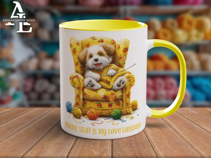 Dog Crocheter Mug