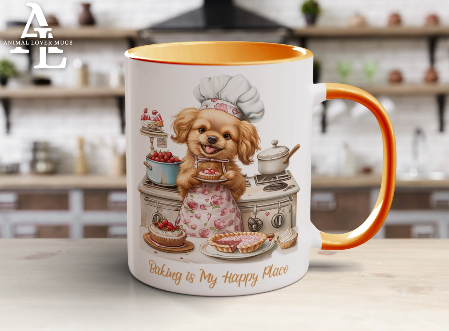 Terrier Dog Baker Mug