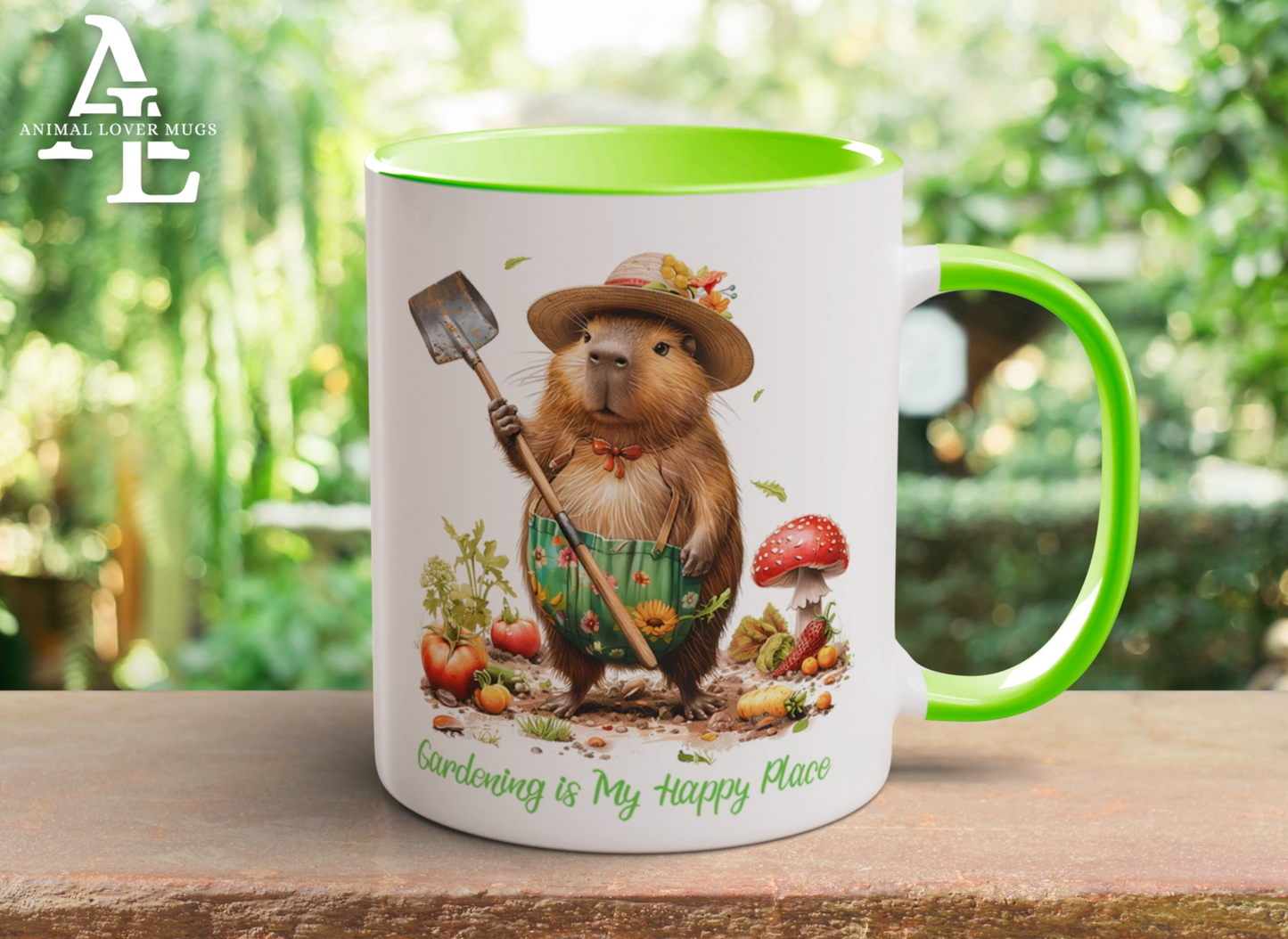 Capybara Gardener Mug