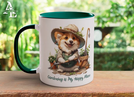 Corgi Gardener Mug