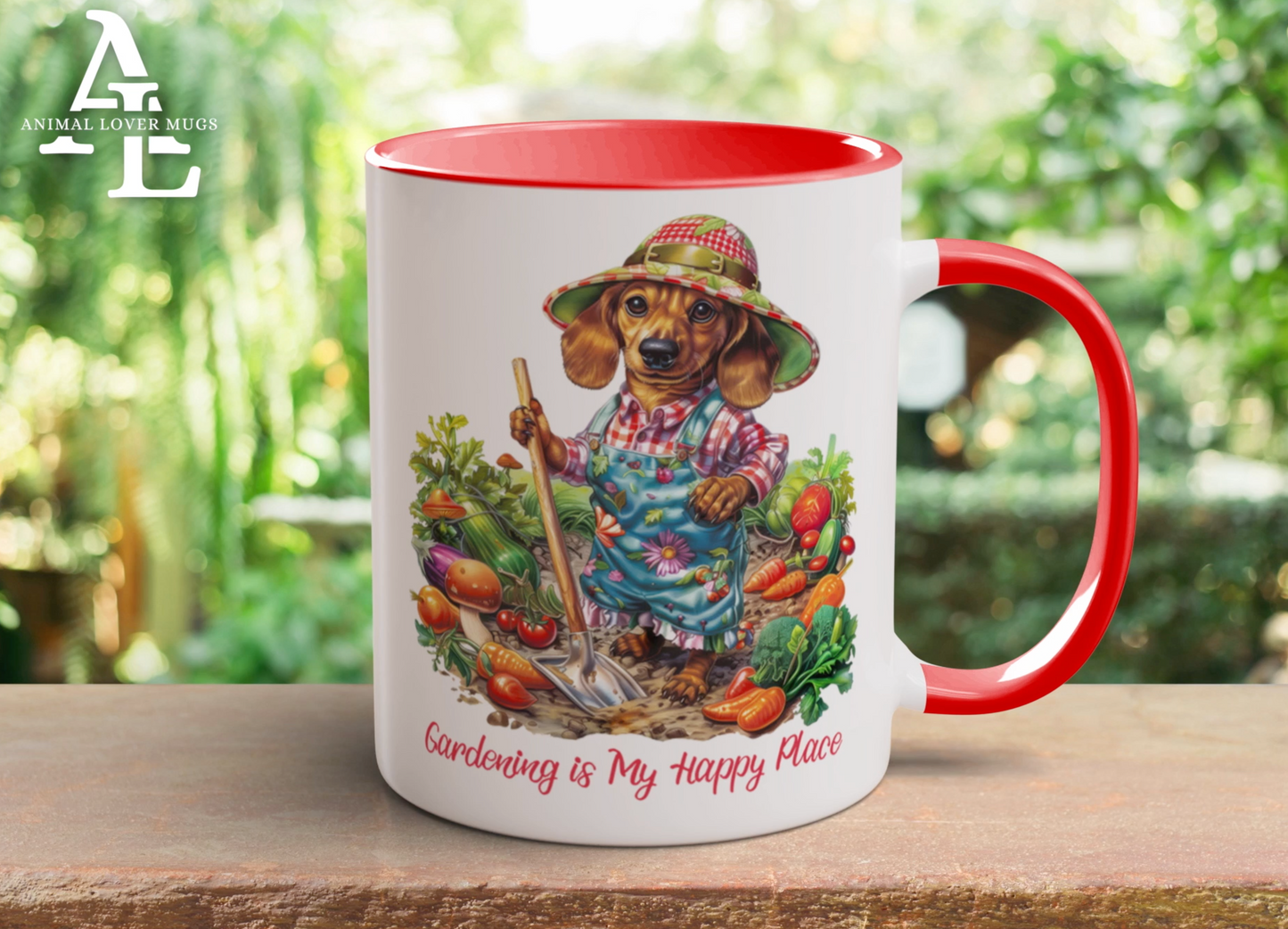 Dachshund  Gardener Mug